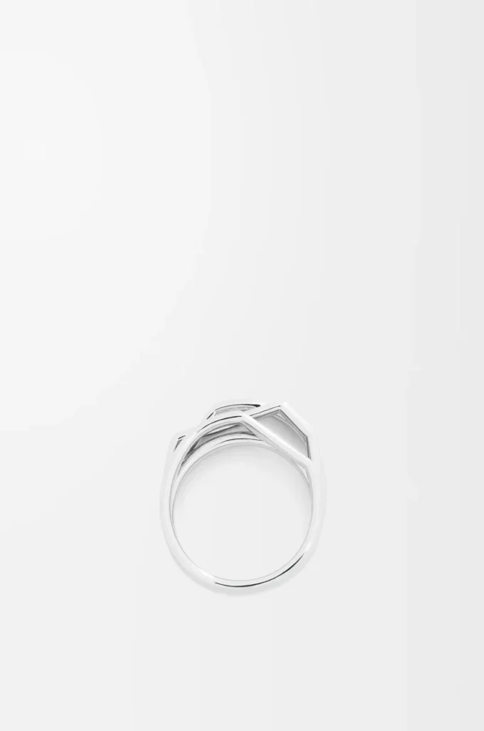 Anillo apilable en plata de ley Plata