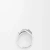 Anillo apilable en plata de ley y esmalte Plata/Azul