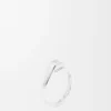 Anillo estribo en plata de ley Plata