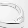 Anillo estribo en plata de ley Plata