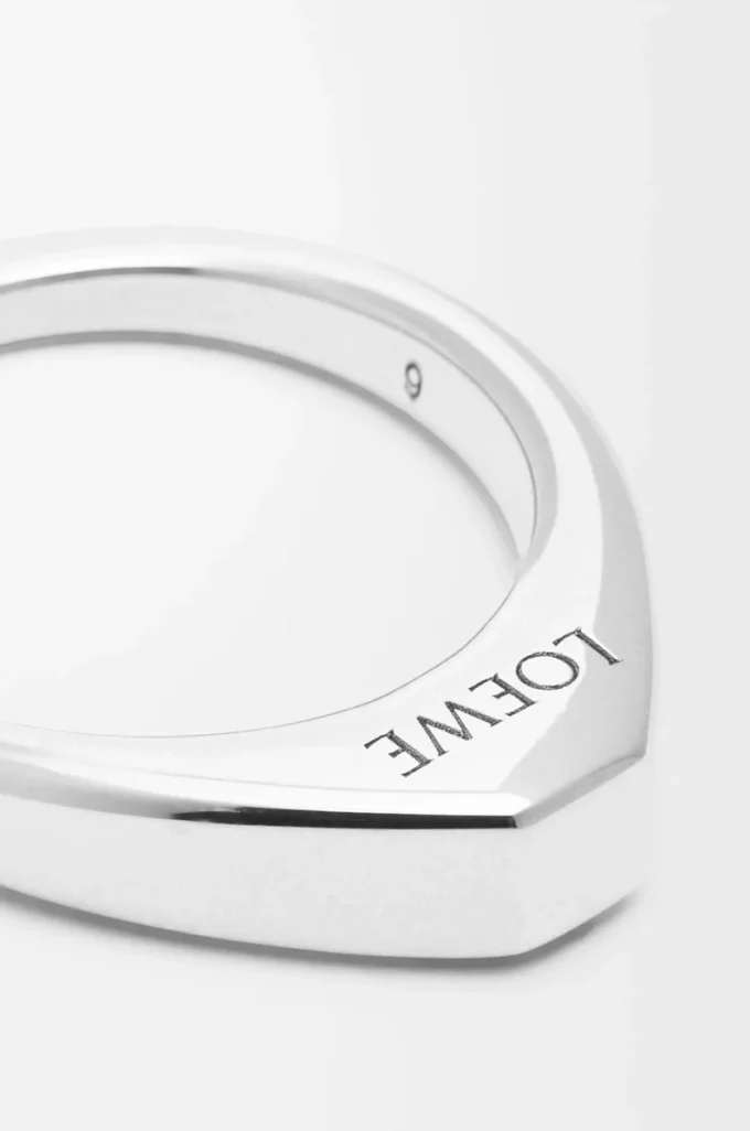 Anillo estribo en plata de ley Plata