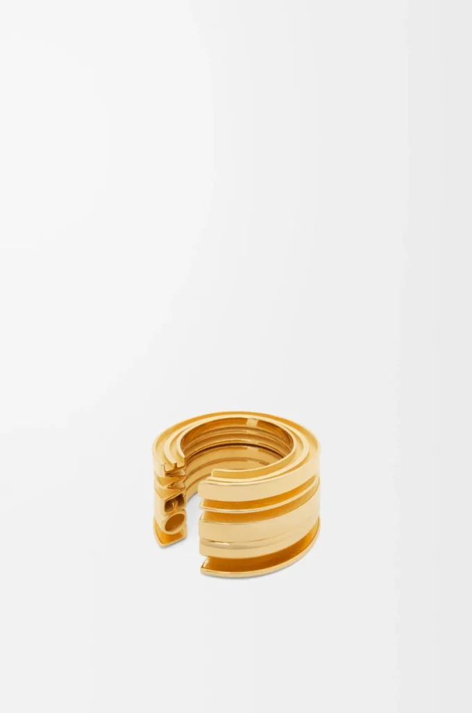 Anillo LOEWE Graphic en plata de ley Oro Anillo LOEWE Graphic en plata de ley Oro