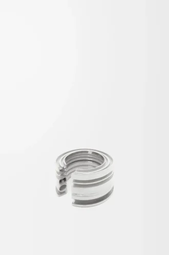 Anillo LOEWE Graphic en plata de ley Plata