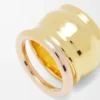 Anillo Nappa Knot en plata de ley Oro/Oro rosa