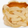Anillo Nest en plata de ley Oro