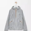 Anorak Storm en tejido técnico Beige/Azul