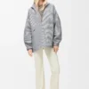 Anorak Storm en tejido técnico Beige/Azul
