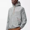 Anorak Storm en tejido técnico Beige/Azul