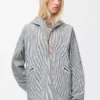 Anorak Storm en tejido técnico Beige/Azul