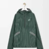 Anorak Storm en tejido técnico verde/negro