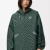 Anorak Storm en tejido técnico verde/negro