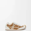 Ballet Runner 2.0 en ante y piel de oveja Tan/Blanco Ballet Runner 2.0 en ante y piel de oveja Tan/Blanco