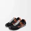 Ballet Runner 2.0 en nailon y piel de becerro Negro/Naranja/Verde pálido Ballet Runner 2.0 en nailon y piel de becerro Negro/Naranja/Verde pálido