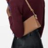 Bolsa Joya en piel de becerro napa Mocha Bolsa Joya en piel de becerro napa Mocha