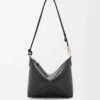 Bolsa Puzzle Fold en piel de becerro napa brillante Black Bolsa Puzzle Fold en piel de becerro napa brillante Black