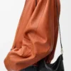 Bolsa Puzzle Fold en piel de becerro napa brillante Black Bolsa Puzzle Fold en piel de becerro napa brillante Black