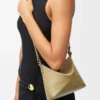 Bolsa Puzzle Fold en piel de becerro napa brillante verde arcilla Bolsa Puzzle Fold en piel de becerro napa brillante verde arcilla