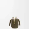 Bolso Amazona 23 en piel de becerro napa Dark Khaki Bolso Amazona 23 en piel de becerro napa Dark Khaki