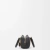 Bolso Amazona 23 recortado en ante tartán y piel de becerro napa marrón claro/negro Bolso Amazona 23 recortado en ante tartán y piel de becerro napa marrón claro/negro