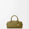 Bolso Amazona 23 recortado en piel de becerro napa Olive Bolso Amazona 23 recortado en piel de becerro napa Olive