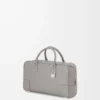 Bolso Amazona 28 en piel de becerro granulada suave gris perla Bolso Amazona 28 en piel de becerro granulada suave gris perla