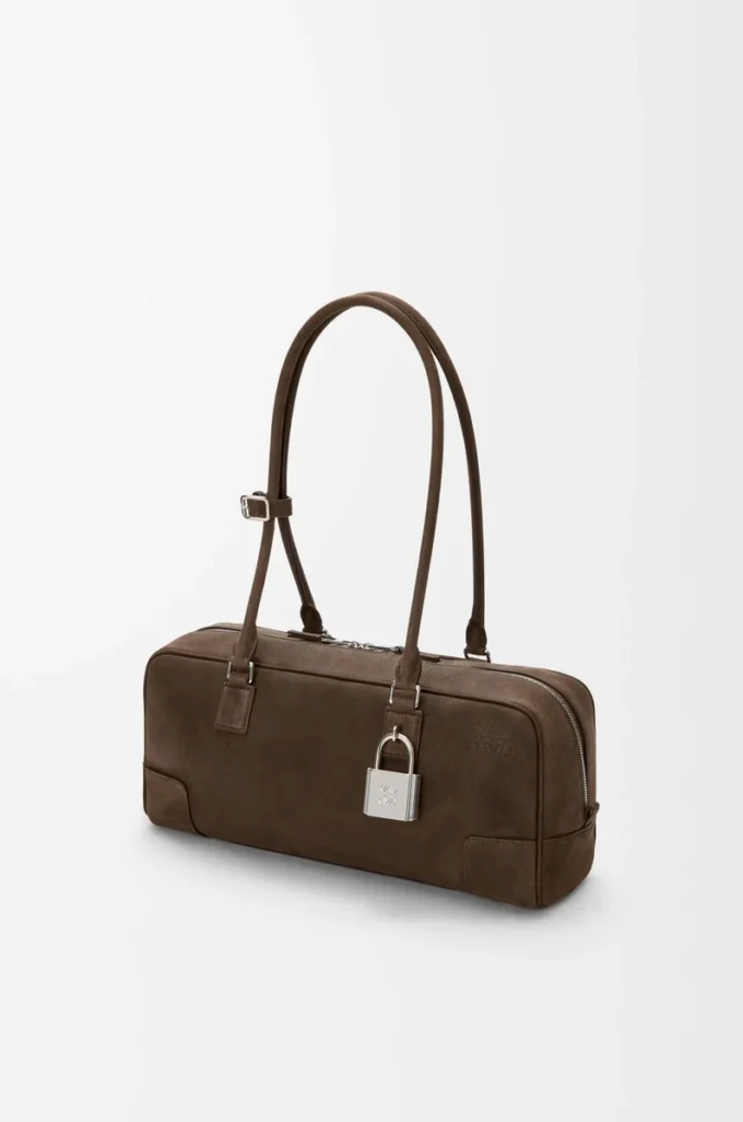 Bolso Amazona 31 recortado en nubuck granulado Tundra Bolso Amazona 31 recortado en nubuck granulado Tundra