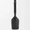 Bolso bandolera Cubi pequeño en piel de becerro granulada flexible Negro Bolso bandolera Cubi pequeño en piel de becerro granulada flexible Negro