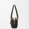 Bolso corto Panta Amazona 31 en piel de becerro brillante Vintage Brown Bolso corto Panta Amazona 31 en piel de becerro brillante Vintage Brown