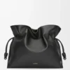 Bolso de mano XL Flamenco en piel de becerro napa negra Bolso de mano XL Flamenco en piel de becerro napa negra