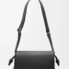 Bolso Flamenco en piel de becerro flexible y brillante Negro Bolso Flamenco en piel de becerro flexible y brillante Negro