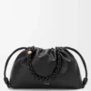 Bolso Flamenco grande en suave piel de cordero napa Negro Bolso Flamenco grande en suave piel de cordero napa Negro