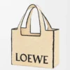 Bolso grande LOEWE Font en rafia Natural Bolso grande LOEWE Font en rafia Natural