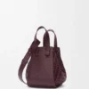 Bolso Hammock compacto en piel de becerro burdeos oscuro Bolso Hammock compacto en piel de becerro burdeos oscuro