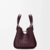 Bolso Hammock compacto en piel de becerro burdeos oscuro Bolso Hammock compacto en piel de becerro burdeos oscuro