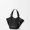 Bolso Hammock Flip en piel de becerro clásica Black Bolso Hammock Flip en piel de becerro clásica Black