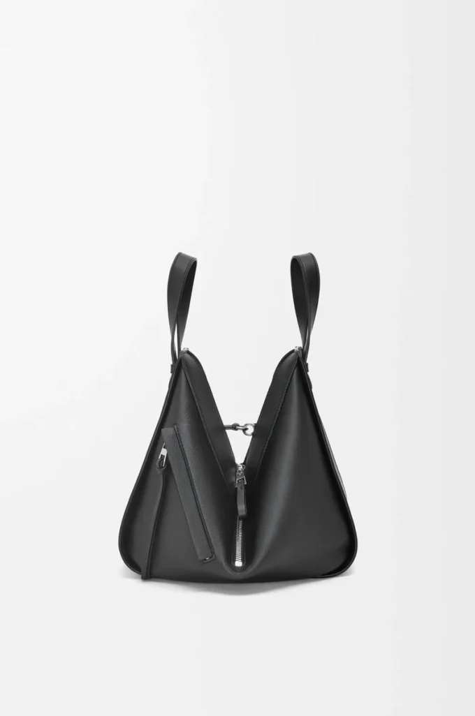 Bolso Hammock pequeño en piel de becerro clásica Negro Bolso Hammock pequeño en piel de becerro clásica Negro