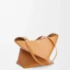 Bolso mediano Puzzle Fold en piel de becerro brillante Warm Desert