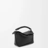 Bolso Mini Puzzle Edge en piel de becerro granulada suave, color negro Bolso Mini Puzzle Edge en piel de becerro granulada suave, color negro