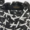 Bolso pequeño Nest Basket en piel de becerro Negro/Blanco Bolso pequeño Nest Basket en piel de becerro Negro/Blanco