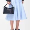 Bolso pequeño Puzzle Edge en piel de becerro granulada suave azul marino oscuro Bolso pequeño Puzzle Edge en piel de becerro granulada suave azul marino oscuro
