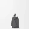 Bolso Puzzle Edge pequeño en piel de becerro clásica color pizarra Bolso Puzzle Edge pequeño en piel de becerro clásica color pizarra