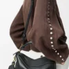 Bolso Puzzle Featherlight pequeño en piel de cordero napa color negro