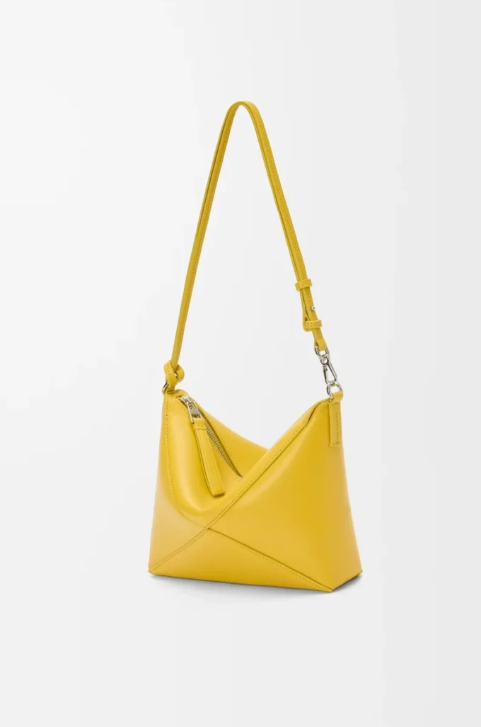 Bolso Puzzle Fold en piel de becerro napa brillante Dandelion Bolso Puzzle Fold en piel de becerro napa brillante Dandelion