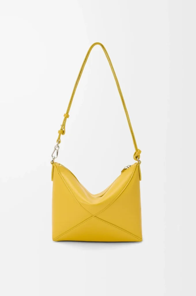 Bolso Puzzle Fold en piel de becerro napa brillante Dandelion Bolso Puzzle Fold en piel de becerro napa brillante Dandelion
