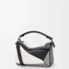 Bolso Puzzle pequeño en piel de becerro napa Gris/Light Ghost Bolso Puzzle pequeño en piel de becerro napa Gris/Light Ghost