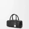 Bolso recortado Amazona 23 en piel de becerro brillante Negro Bolso recortado Amazona 23 en piel de becerro brillante Negro