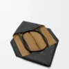 Bolso tote Puzzle Fold grande horizontal en suave piel de becerro granulada. Negro Bolso tote Puzzle Fold grande horizontal en suave piel de becerro granulada. Negro