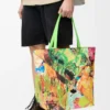 Bolso tote Puzzle Fold XL en piel de becerro clásica Verde vivo/Multicolor Bolso tote Puzzle Fold XL en piel de becerro clásica Verde vivo/Multicolor