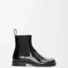 Bota Chelsea Campo en piel de becerro cepillada, color negro Bota Chelsea Campo en piel de becerro cepillada, color negro