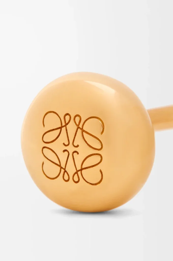 Brazalete Anagram Pebble en plata de ley Oro Brazalete Anagram Pebble en plata de ley Oro
